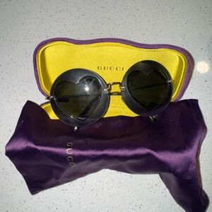 Miu Miu Black Heart Sunglasses